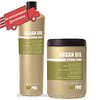 Набір з аргановим маслом KayPro Argan Oil Shampoo + Mask 1000 мл