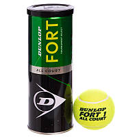 М'ячі для великого тенісу 3 шт DUNLOP FORT TOURNAMENT SELECT DL601315