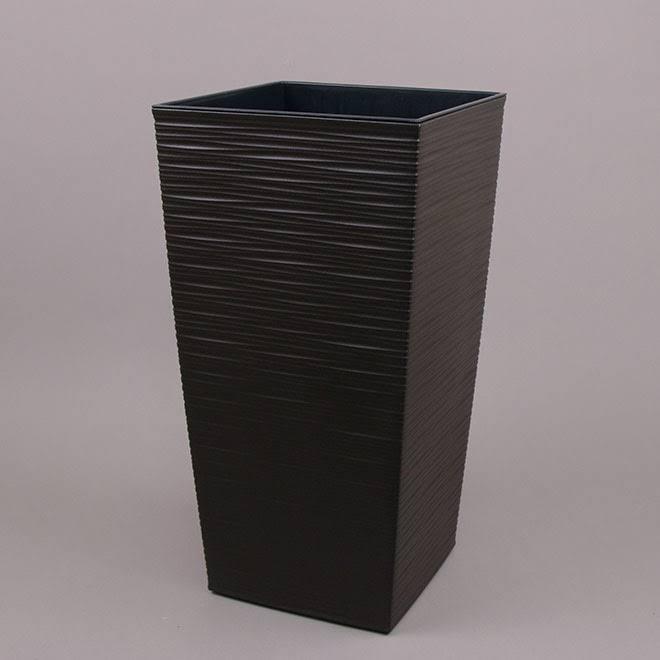 Пластиковий горщик з вкладом для рослин (квітів) FINEZJA DLUTO 19 л