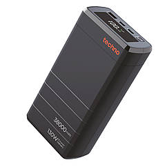 УМБ Techno PDC130 38000 mAh, 130W Power Delivery Black