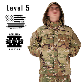 Куртка ECWCS Gen III Level 5, Розмір: Large Regular, Колір: OCP Scorpion, Soft Shell
