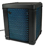 Басейн EXIT з наземним куполом 400x200x122см "Чорна шкіра" з нагрівом води, фото 9