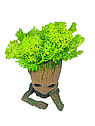 Кашпо горщик Грут Groot G1 зі стабілізованим мохом, фото 5