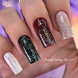 Топ світловідбивний голографічний Komilfo Galaxy Top 003, 8мл, фото 5