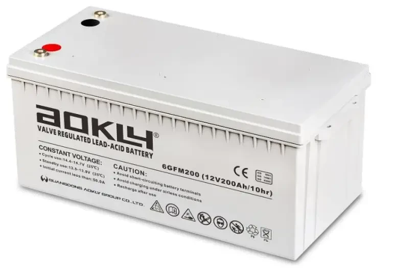 Акумулятор 6GFM200 200Ah AOKLY AGM (гермет) 12V (522*240*218)