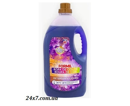 Гель для прання Formil Colour Flowers of India 5 л 100 прань