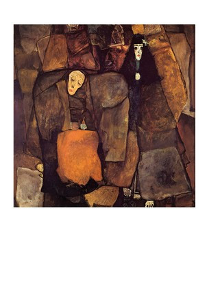 Листівка Egon Schiele - Prozession, 191, фото 1