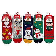 Дитячі новорічні яскраві шкарпетки Nicen 1-4, фото 4