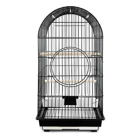 Велика клітка Lucky Birds для середніх папуг, 100 х 48 х 48 см, з верхом, що відкривається, фото 1
