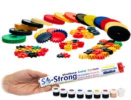 Барвник для поліуретану Жовтий So strong (Smooth On, США), фірмовий зразок. Концентрат 11 г