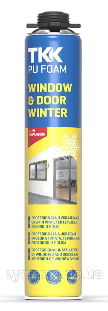 TKK Window & Door Winter, піна для вікон і дверей зимова 750 мл.