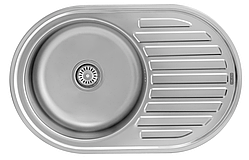 Мийка врізна MONRO 7750 (06/180) Decor овальна