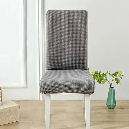 Чохол на стілець натяжний Elastica Cubre Silla 50х40/65х45 см Grey (R89560-GY)