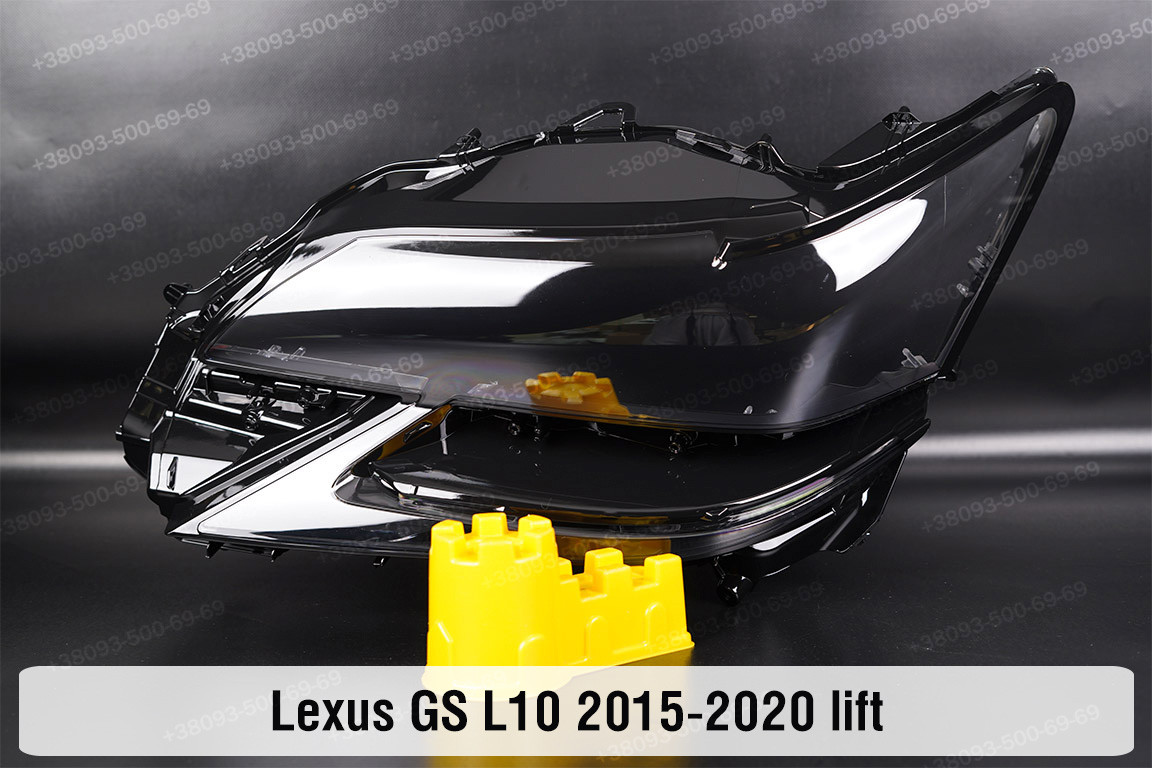 Скло фари Lexus GS L10 (2015-2020) рест ліве, фото 1