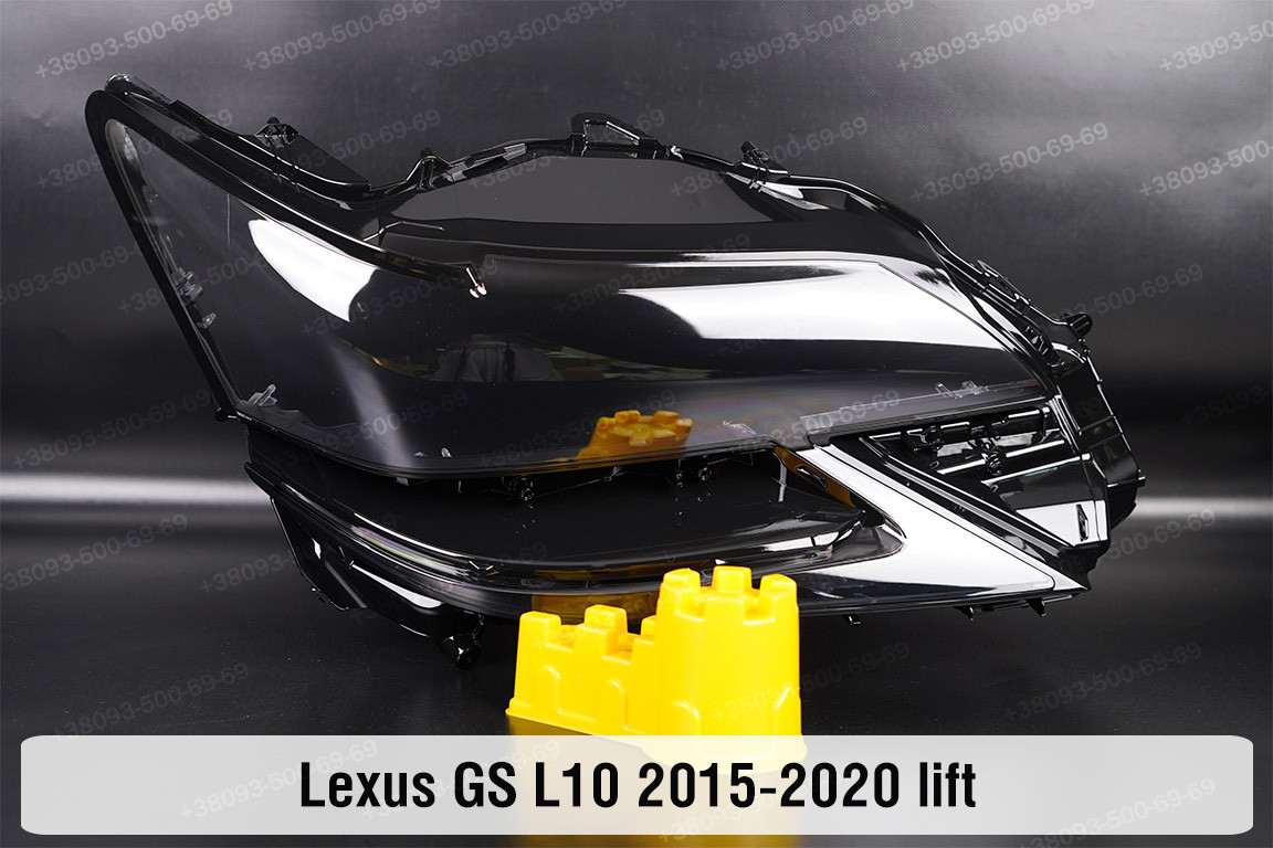 Скло фари Lexus GS L10 (2015-2020) рест праве