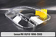 Скло фари Lexus RX XU10 (1998-2003) ліве, фото 4