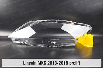 Скло фари Lincoln MKC (2013-2018) дорест ліве