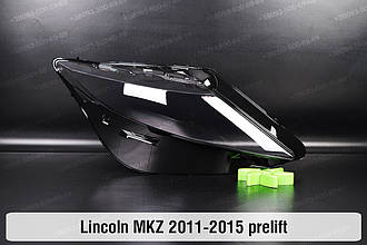 Скло фари Lincoln MKZ (2011-2015) дорест праве