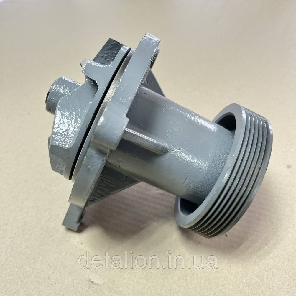 Насос водяний КАМАЗ ЄВРО-2 уб. під поліклілін. ремінь (6 руч.) 740.11-1307010-01, фото 1