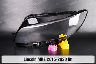 Скло фари Lincoln MKZ (2015-2020) рест ліве