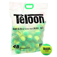 Набір м'ячів для великого тенісу 48 шт TELOON KIDS MID Stage-1
