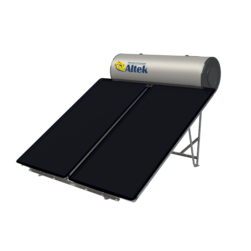 Система сонячного нагріву води з пласким колектором та баком АLBA 300 IP