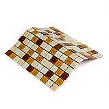 Мозаїка з декоративного скла коричнева 298х298х4,5мм SW-00002363, фото 7