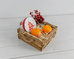Ящик дерев’яний декоративний Прованс обпалений