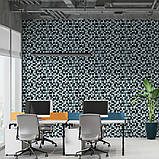 Мозаїка з декоративного скла чорно-сіра 298х298х4,5мм SW-00002369, фото 5