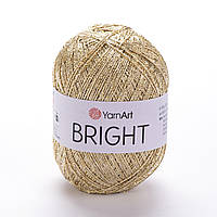 YarnArt BRIGHT (Брайт) № 236 золото з люрексом (Пряжа, нитки для в'язання)