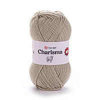 YarnArt CHARISMA (Харизма) № 33 світлий беж (Напіввовняна пряжа, нитки для в'язання)