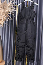 Напівкомбез спортивний на синтепоні, р. 146-164 чорні