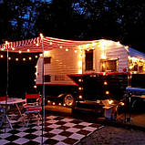 Вулична ретрогірлянда лампочки 5 м 10 лампочок, вінтажна гірлянда, фото 3