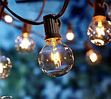 Вулична ретрогірлянда лампочки 5 м 10 лампочок, вінтажна гірлянда, фото 8