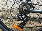 Гірський велосипед Crosser 075С 29" рама 17" обладнання Shimano 21 швидкість гальма гідравліка Logan, фото 9