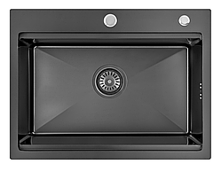 Мийка Handmade MONRO 6045 (2.7/1.0/220) black з отвором