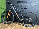 Гірський велосипед Crosser 075С 29" рама 17" обладнання Shimano 21 швидкість гальма гідравліка Logan, фото 4
