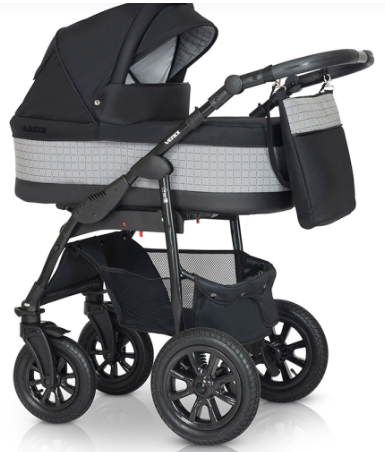 Коляска 2 в 1 Verdi Laser BLACK 9023-VLB-03, 03, чорний, фото 1