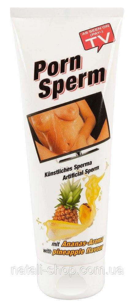 Лубрикант-сперма ананас на водній основі Porn Sperm Pineapple 250 мл