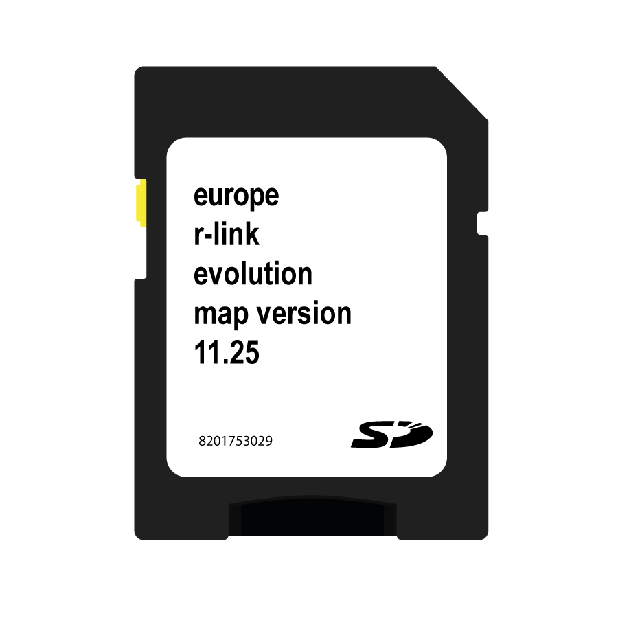 Карти навігації Renault R-link 11.25 TomTom Live Europe 2025, фото 1