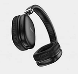 Накладні бездротові навушники Hoco W35 ПОВНОРОЗМІРНІ з Bluetooth Бездротова Стерео Гарнітура Hoco w35 чорний, фото 3