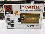 Перетворювач напруги 12v-220v 1000W UKC, фото 5