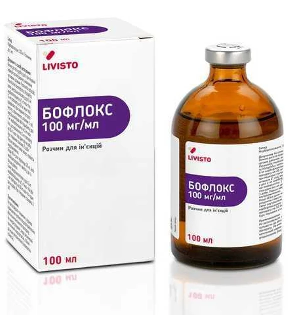 Бофлокс 10%  роз-н ін. 100 мл