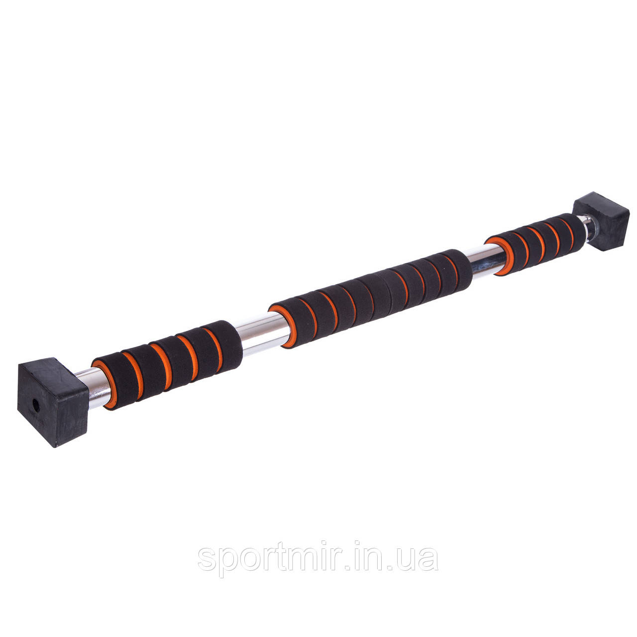 Турнік у дверний отвір розсувний розпірний домашній SP-Sport FI-2551 60-100см хром, фото 1