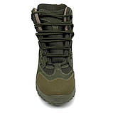 Тактичні берці чоловічі легкі на шерсті з байкастом зелені (хакі) SB 8614(2024-25) 40 розмір, фото 3