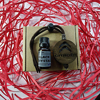 Підвіска ароматизатор Citroen, АвтоПарфуми Сітроен на дзеркало, кедр