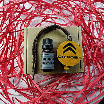 Підвіска ароматизатор Citroen, АвтоПарфуми Сітроен на дзеркало, дуб