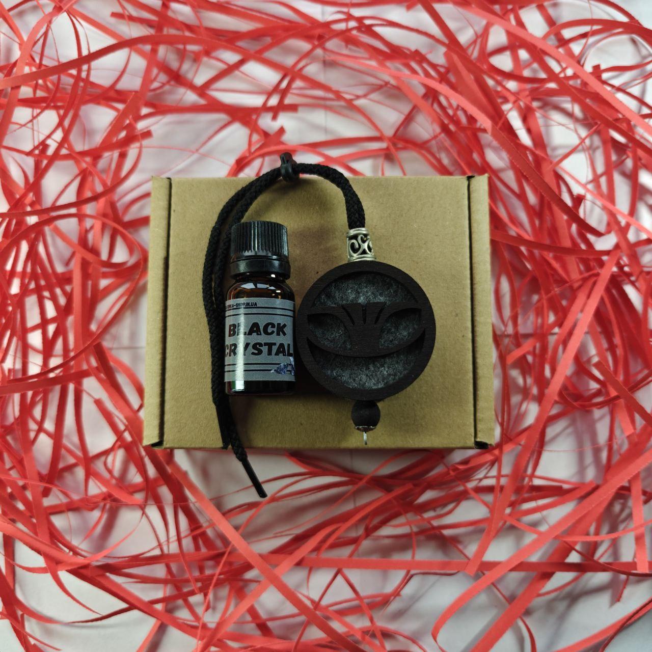 Підвіска ароматизатор Daewoo, АвтоПарфуми Део на дзеркало, чорний, фото 1