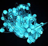 Гірлянда 20м 200LED керування від смартфона та пульта дистанційного керування, розумна світлодіодна музична кульки  різнокольорові, фото 6