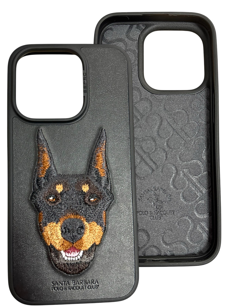Оригінальний чохол POLO Santa Barbara “CURTIS” iPhone 15 Pro Max, Черный